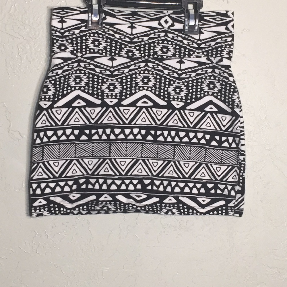 Mini skirt tribal/ boho
